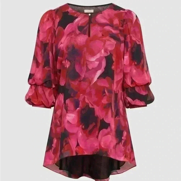 🎉HOST PICK🎉 Laura Plus Floral Blouse  NWT - Picture 4 of 12